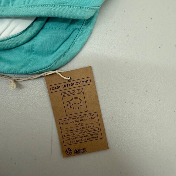 Kyte Baby Succulent Plant Bamboo Rayon 32" Swaddle Blanket NEW - Picture 5 of 5